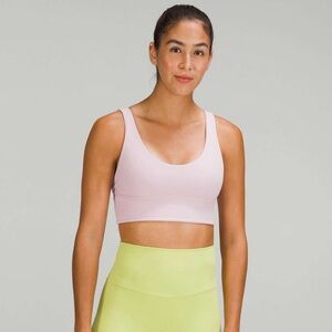 Lululemon Align Reversible  Pink And White Bra Size 8